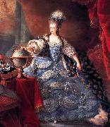 Jean Baptiste Gautier Dagoty Portrait of Marie-Antoinette of Austria oil painting on canvas